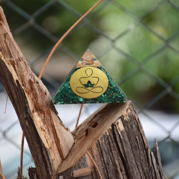 Malachite Orgone Pyramid